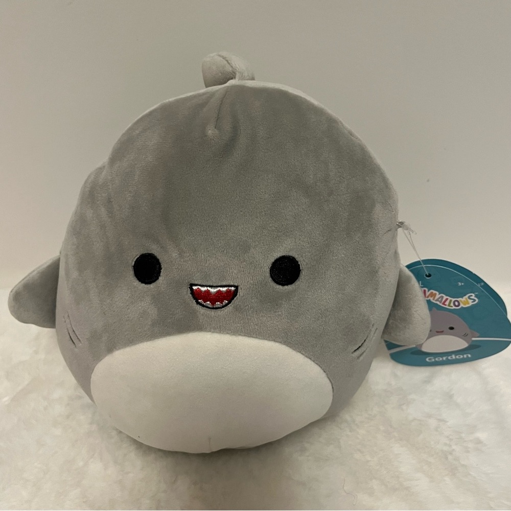 Squishmallow Gordon Shark 🦈, 7” New